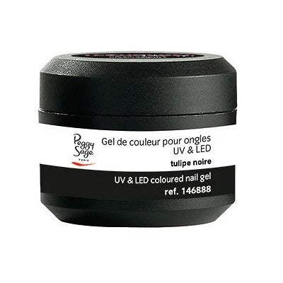PEGGY SAGE COLORED UV GEL TULIP NOIR