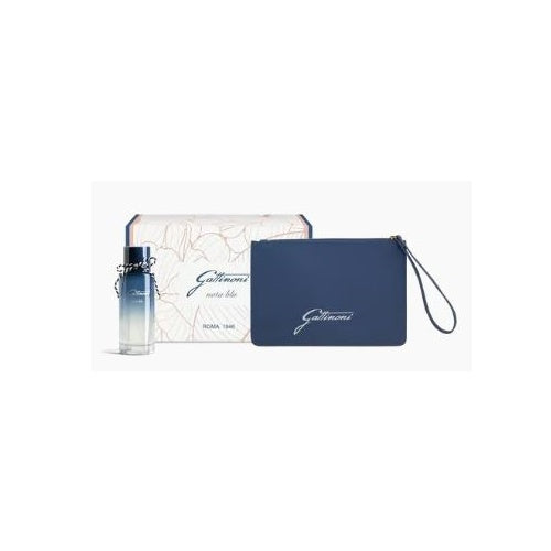 加蒂诺尼蓝调香水礼盒 EDP 75ML + 小手包