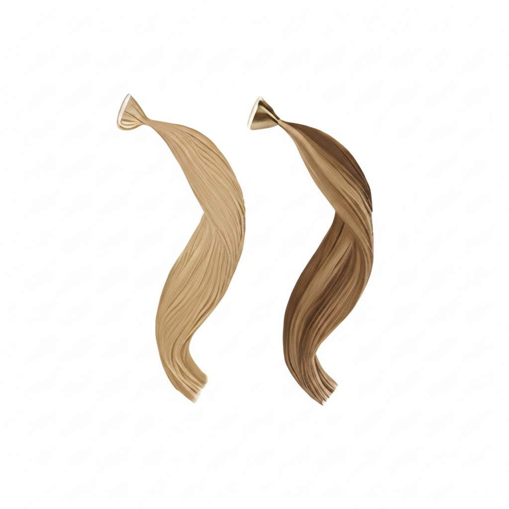 DI BIASE STRAIGHT HAIR EXTENSIONS ADHESIVE STRINGS 2.5GR 2.5GR X 10PCS 50CM ART. STKR 4 CM 