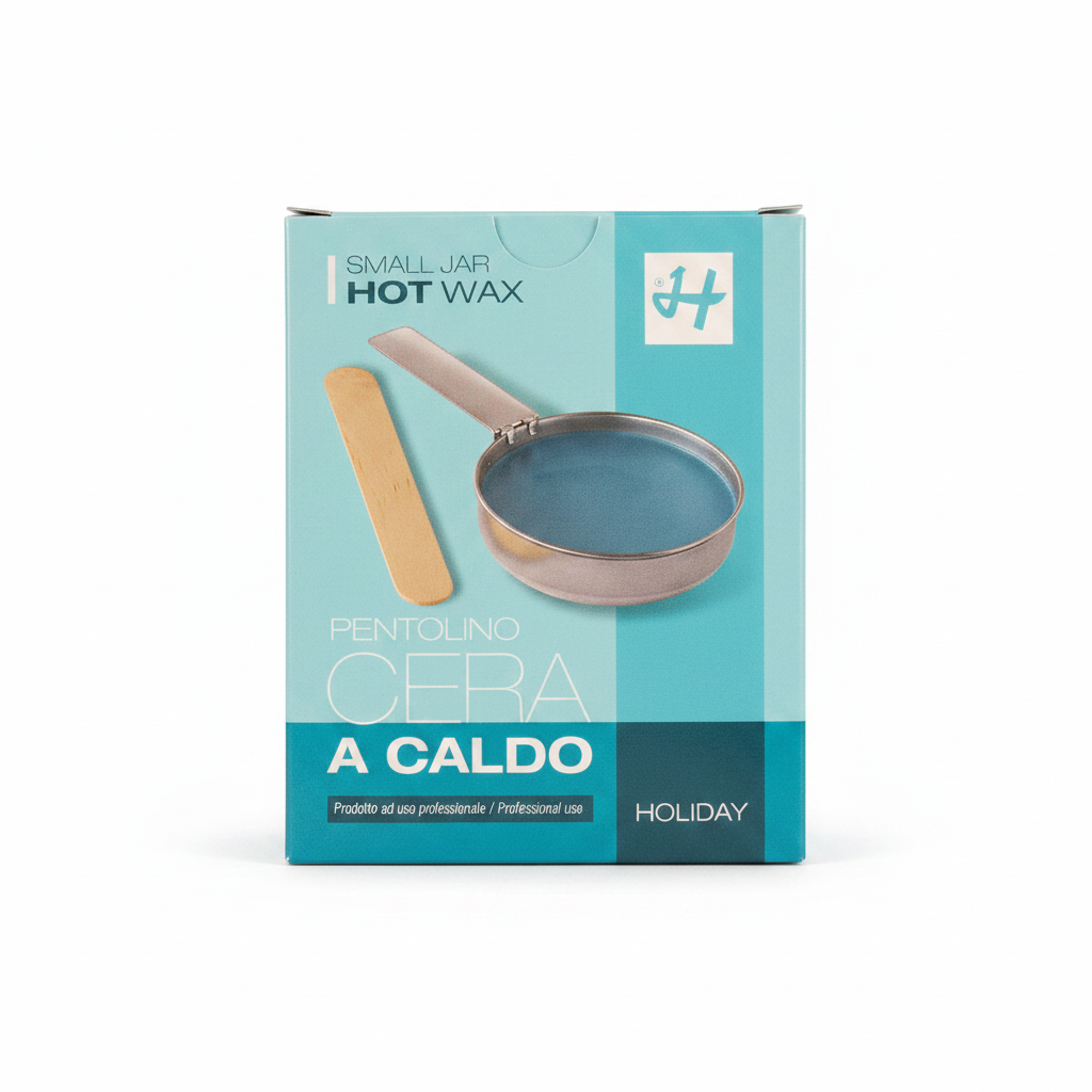 HOLIDAY HOT WAX IN A BLUE POT AZULENE 120GR
