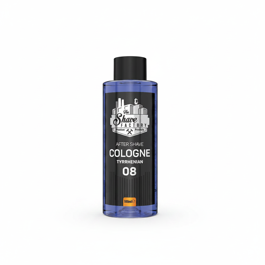 THE SHAVE FACTORY AFTER SHAVE COLOGNE TYRRHENIAN 08 500ML 