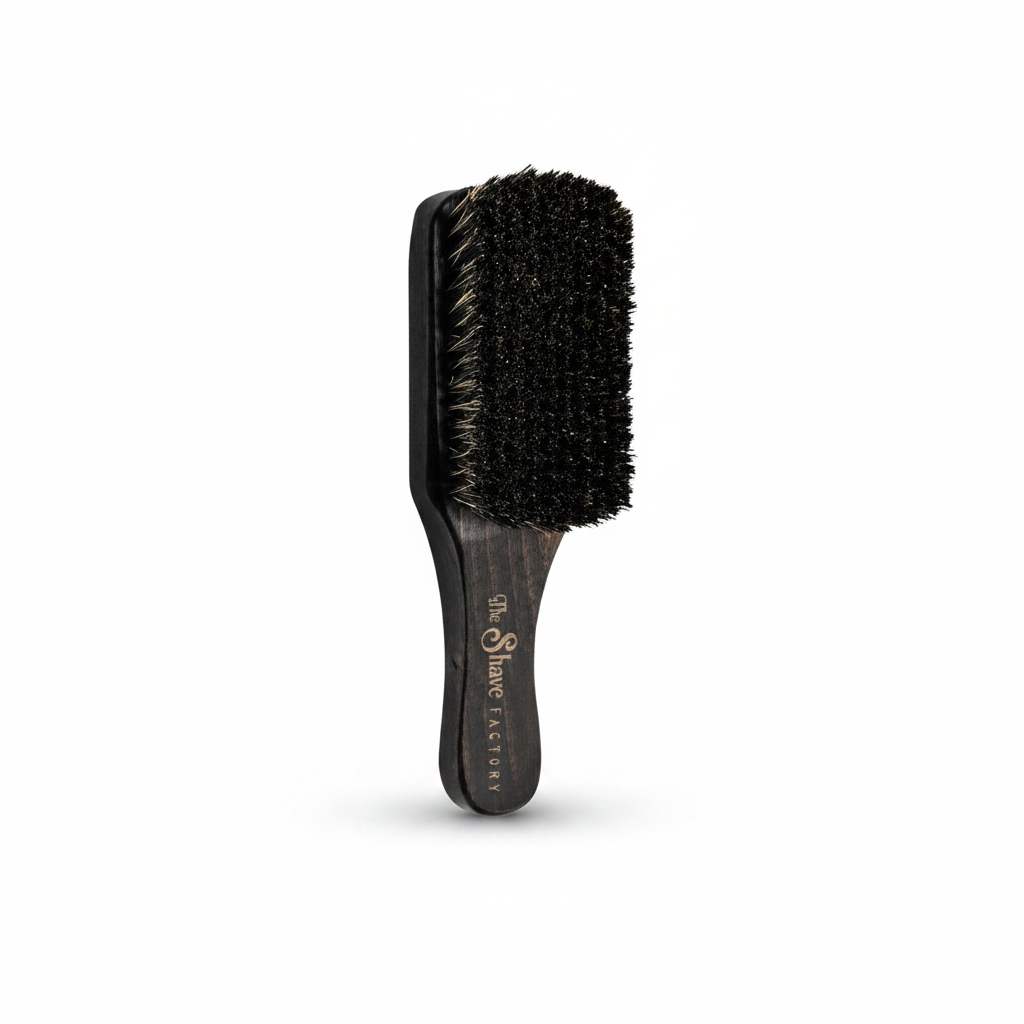 THE SHAVE FACTORY فرشاة لحية فاخرة للتلاشي