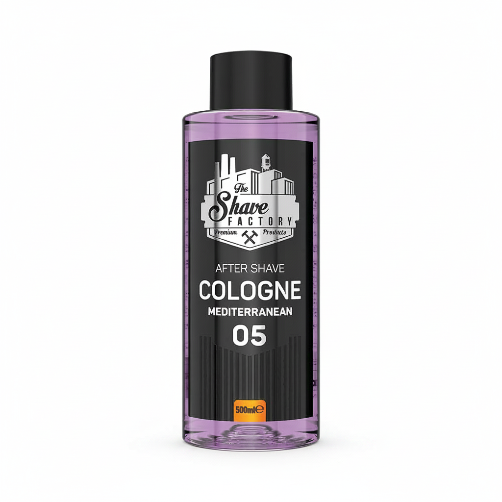 THE SHAVE FACTORY AFTER SHAVE COLOGNE MEDITERRANEAN 05 500ML 