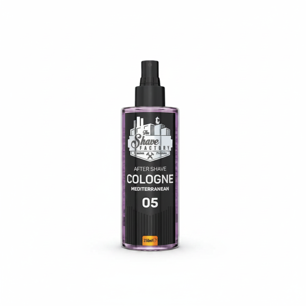 THE SHAVE FACTORY AFTER SHAVE COLOGNE MEDITERRANEAN 05 250ML 
