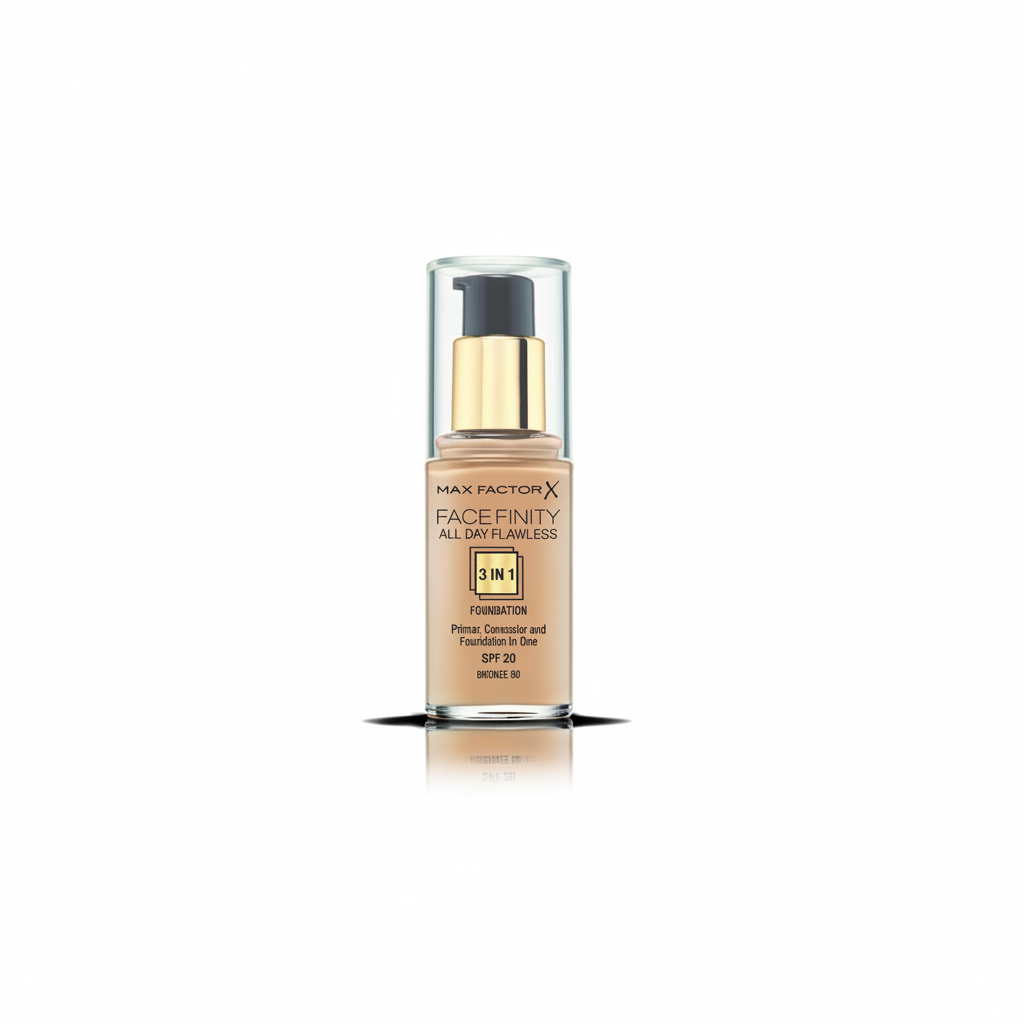 MAX FACTOR FACE FINITY 全天无瑕3合1粉底液 N.80