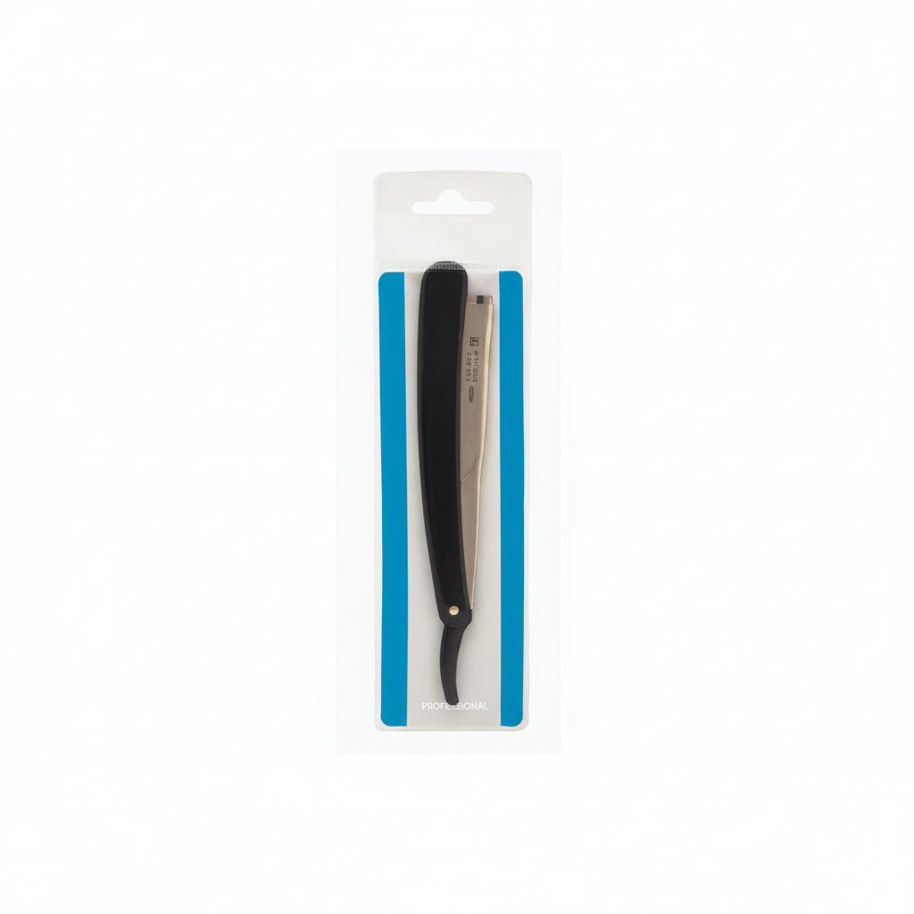 STAINLESS STEEL BARBER'S RAZOR HALF BLADE STAINLESS STEEL ES664