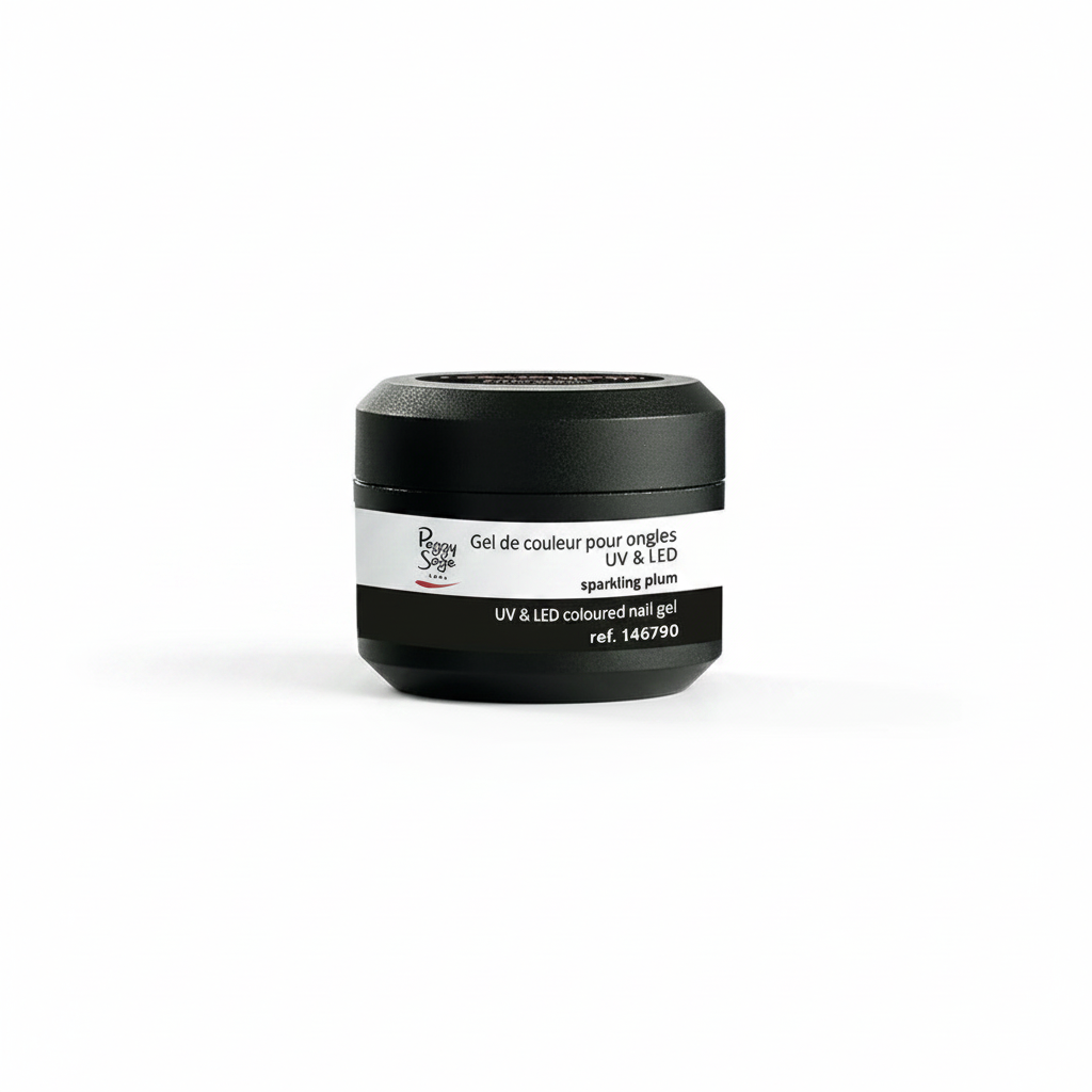 PEGGY SAGE مصباح UV و LED جل برقوق متلألئ
