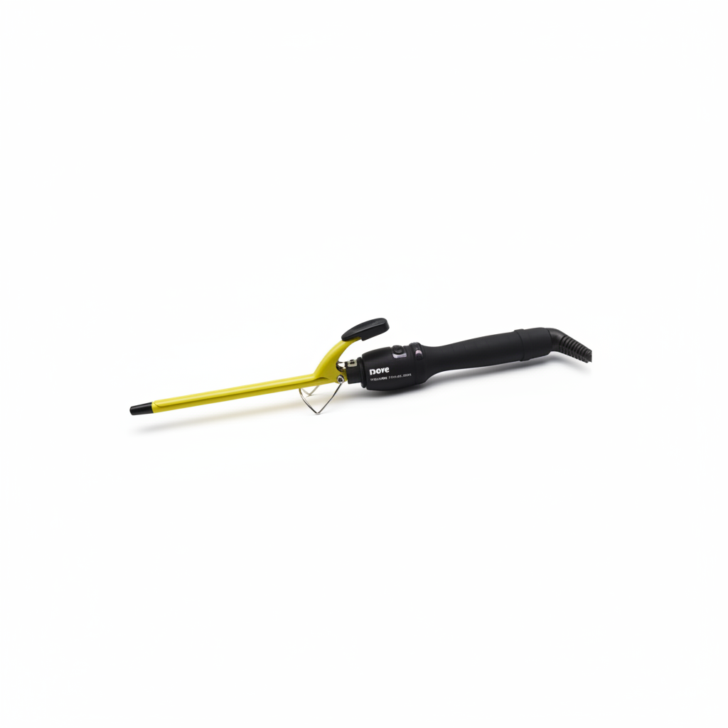 MOVE COLORED CURLING IRON 9MM YELLOW