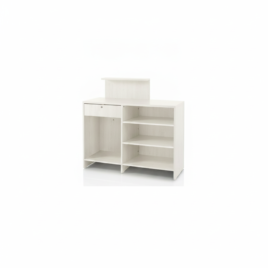 مكتب استقبال لاريس أبيض مع وحدة تحكم وايت ART. 375.210