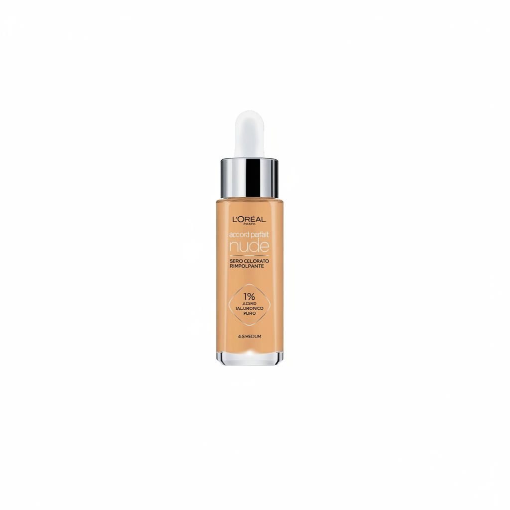 L'OREAL FOUNDATION ACCORD PARFAIT NUDE 4-5 MEDIUM 30ML