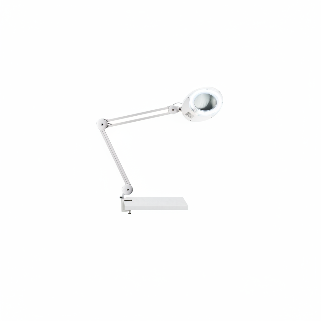 LED TABLE LAMP WITH 3-DIOPTER MAGNIFYING