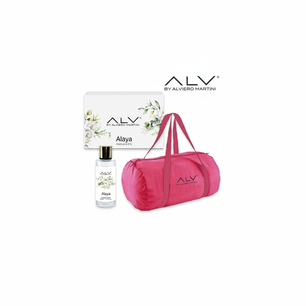 ALVIERO MARTINI ALAYA طقم EDT 200مل + حقيبة كبيرة