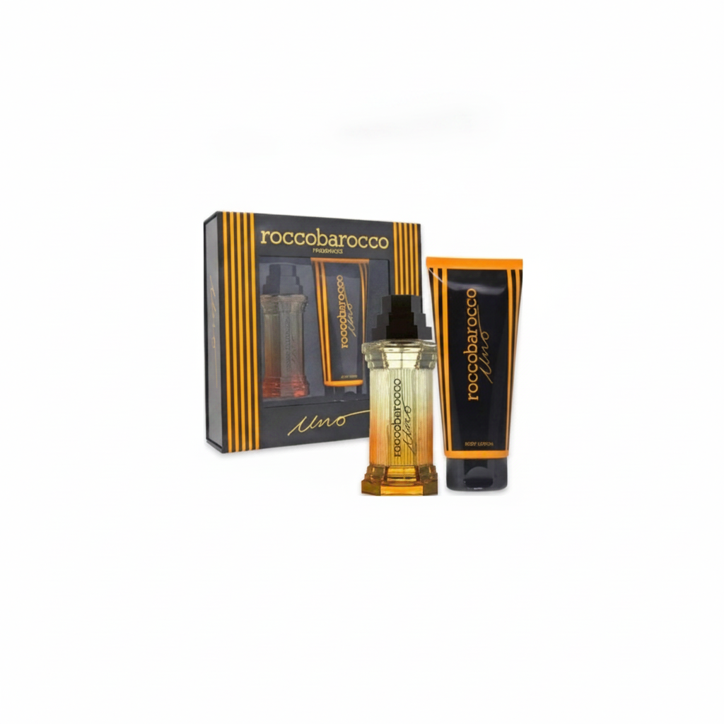 ROCCOBAROCCO UNO عطر EDP 100مل + لوشن للجسم 200مل