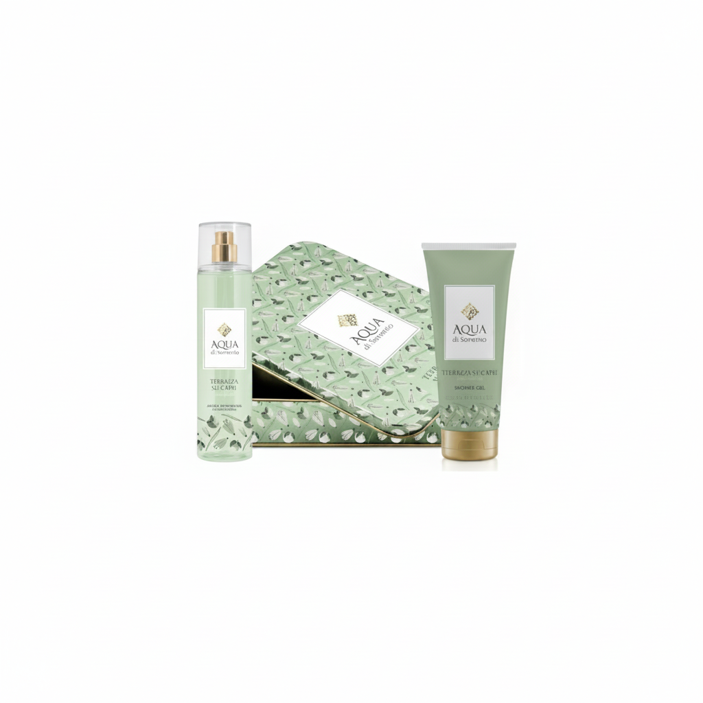 索伦托之水礼盒 卡普里沐浴露 200ML + 香氛水 245ML
