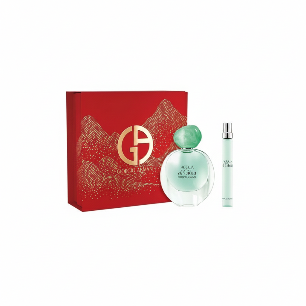 جورجيو أرماني أكوا دي جيويا طقم عطر ماء عطر 30مل + عطر ماء عطر 10مل