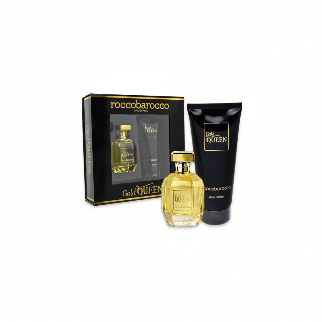 ROCCOBAROCCO GOLD QUEEN EDP 100ML + BODY LOTION 200ML 
