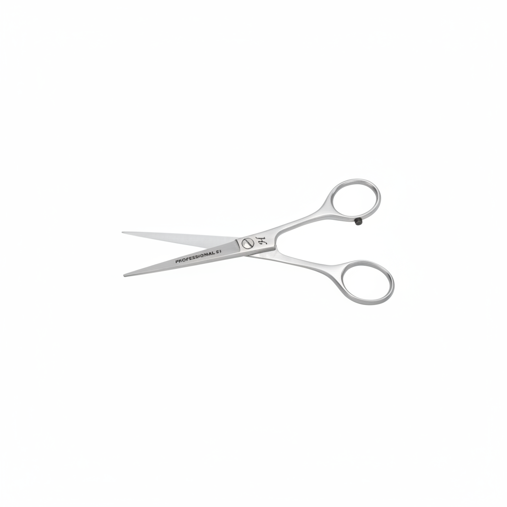 MP HAIR SATIN FLAT SCISSORS N.6