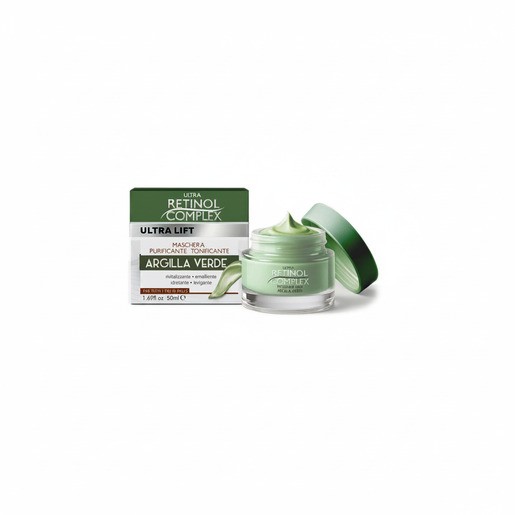 RETINOL COMPLEX PURIFYING/TONING GREEN CLAY MASK 50ML