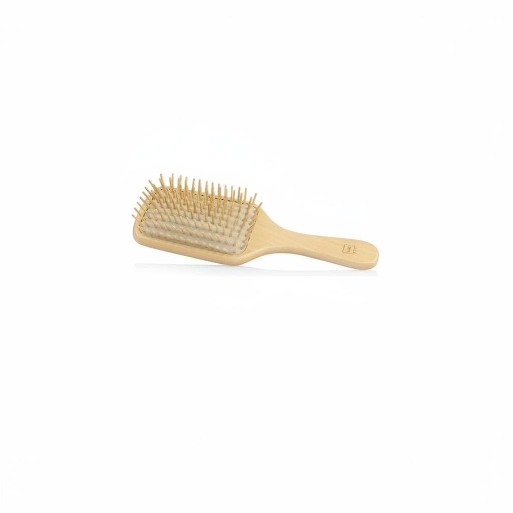 LABOR FLAT WOODEN PNEUMATIC BRUSH HAIR STYLIST 