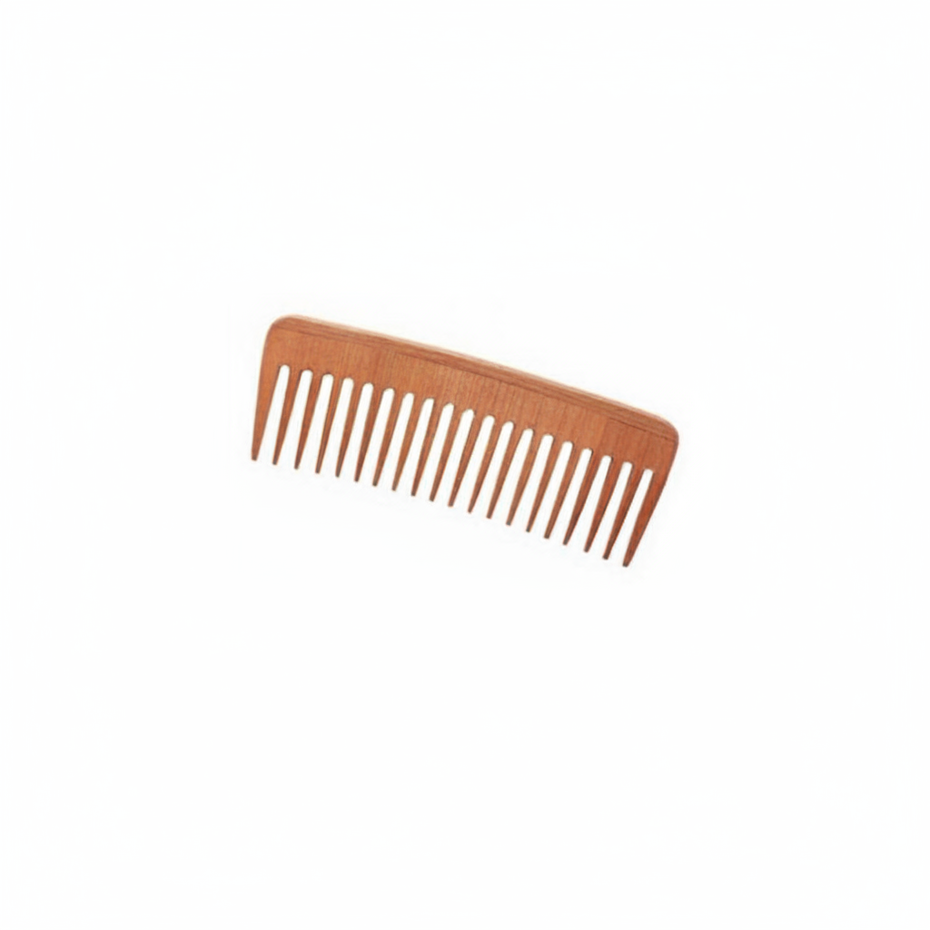 LABOR ANTISTATIC AFRO WOODEN COMB 17CM 