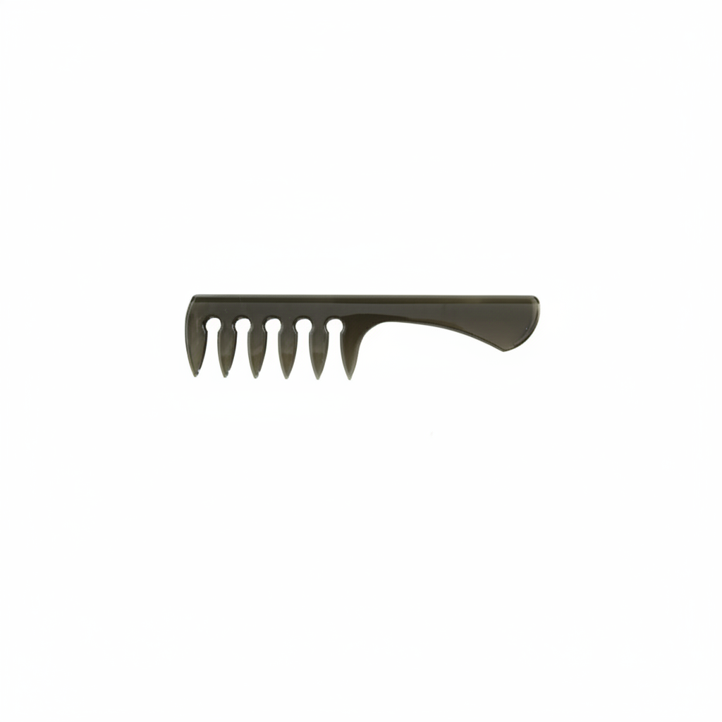 XANITALIA BARBER COMB PRO 1 BLACK ANTISTATIC 